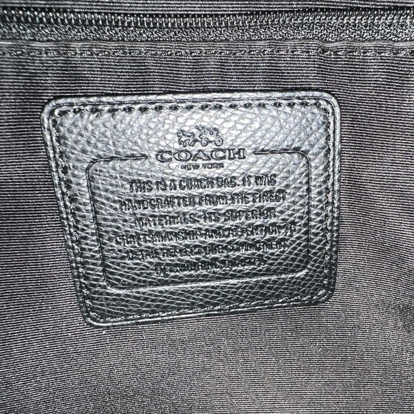 Coach Signature Small Christie Carryall F58291 Brown/Black - Picture 10 of 16